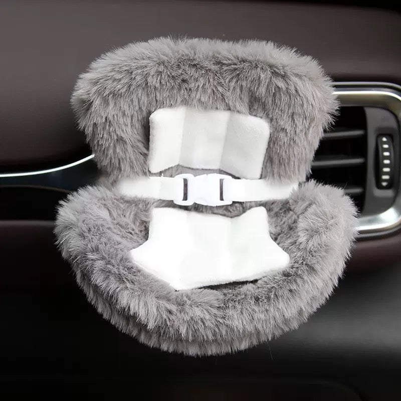 Bubu Seat Cushion for Labubu - Car Air Vent Mount