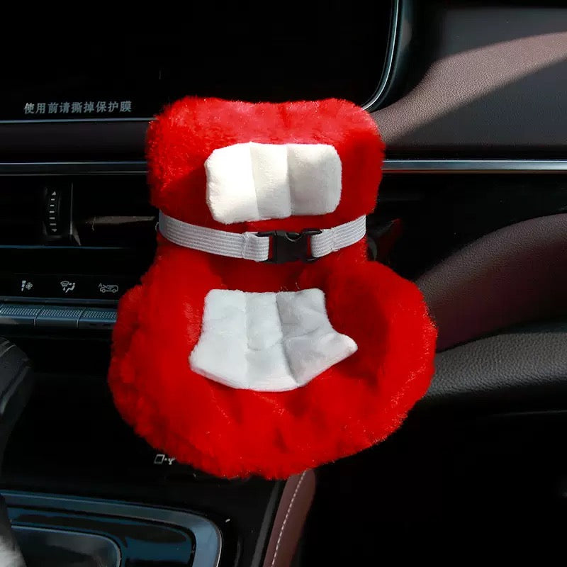 Bubu Seat Cushion for Labubu - Car Air Vent Mount