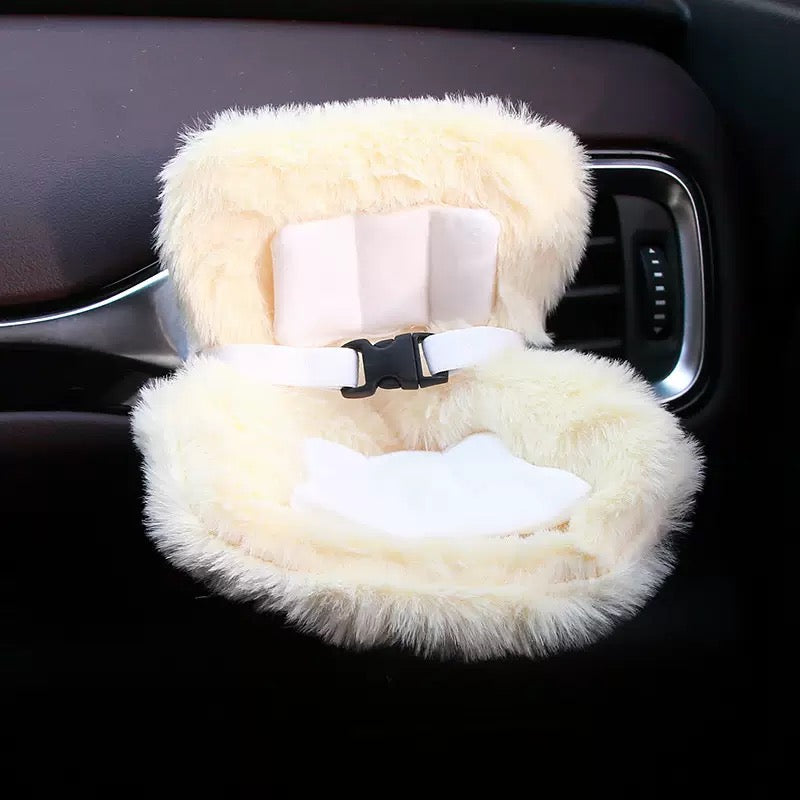 Bubu Seat Cushion for Labubu - Car Air Vent Mount
